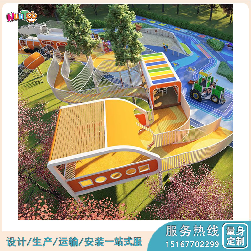 乐图非标定制景观游乐设备户外游乐设备-太空探索营地