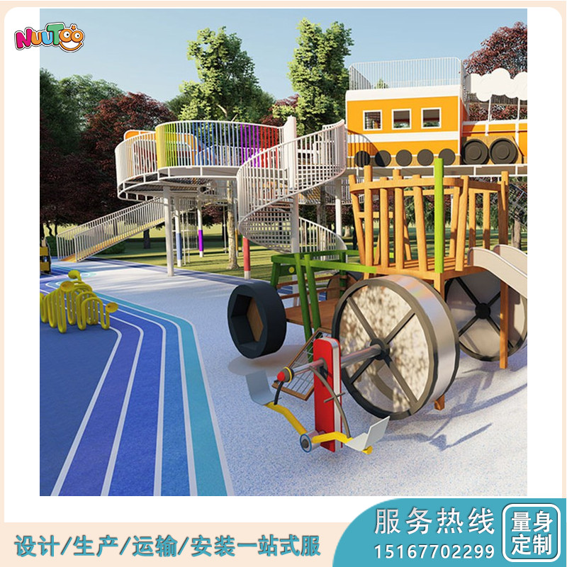 乐图非标定制景观游乐设备户外游乐设备-太空探索营地